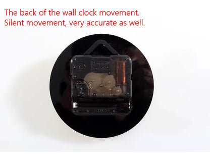 45X45Cm Roman Numer 3D Watch Acrylic Mirrored Digital Wall Clock for Living Room Modern Design DIY Home Decor