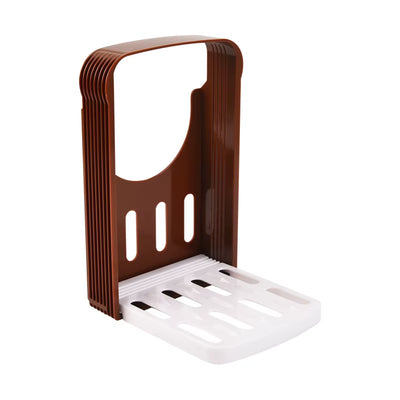 Toast Bread Slicer Stand, Foldable Plastic Cutting Tool, Sandwich Cutter Mold, Loaf Cutter Rack, Baking Tool, Kitchen Gadgets
