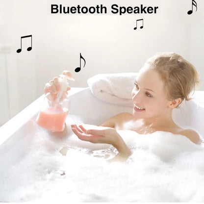 Round Bathroom Mirror Smart Makeup LED Mirror Adjustable Backlight with Bluetooth Speaker for Hotel Bedroom Decoration Mirrorg