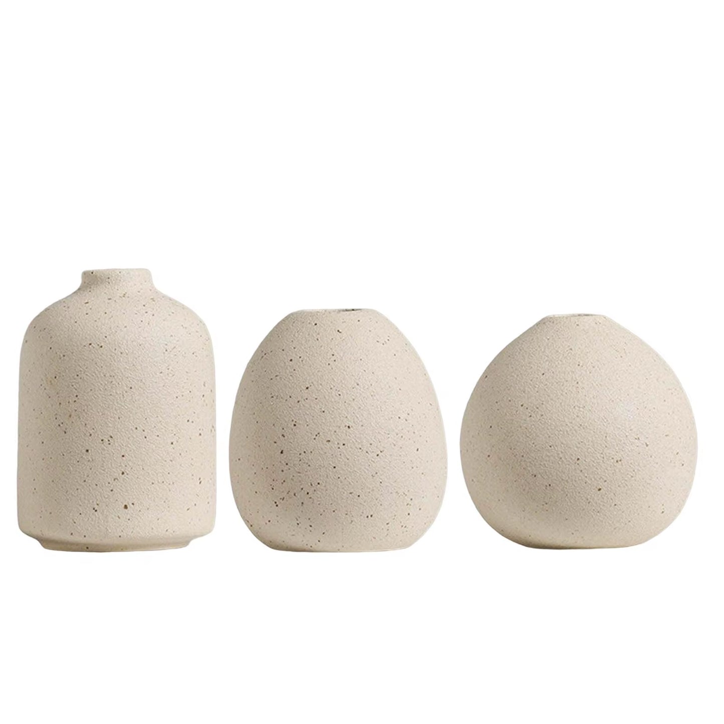 Nordic Flower Vases Floral Arrangements Decorative Art Vases Boho Ceramic Vase for Farmhouse Entryway Home Mantel Accessories