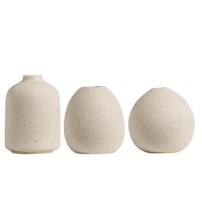 Nordic Flower Vases Floral Arrangements Decorative Art Vases Boho Ceramic Vase for Farmhouse Entryway Home Mantel Accessories