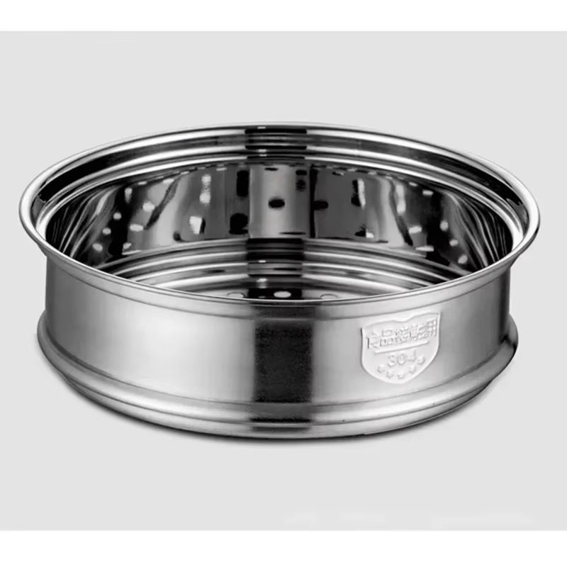 Premium Stainless Steel Double Ear Food Steamer - Perfect for Fish, Stuffed Buns, and More!